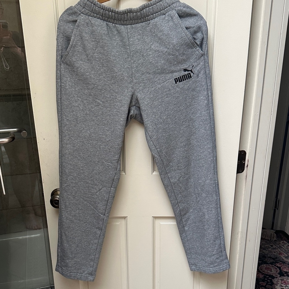 Puma Kids Light Gray Sweatpants